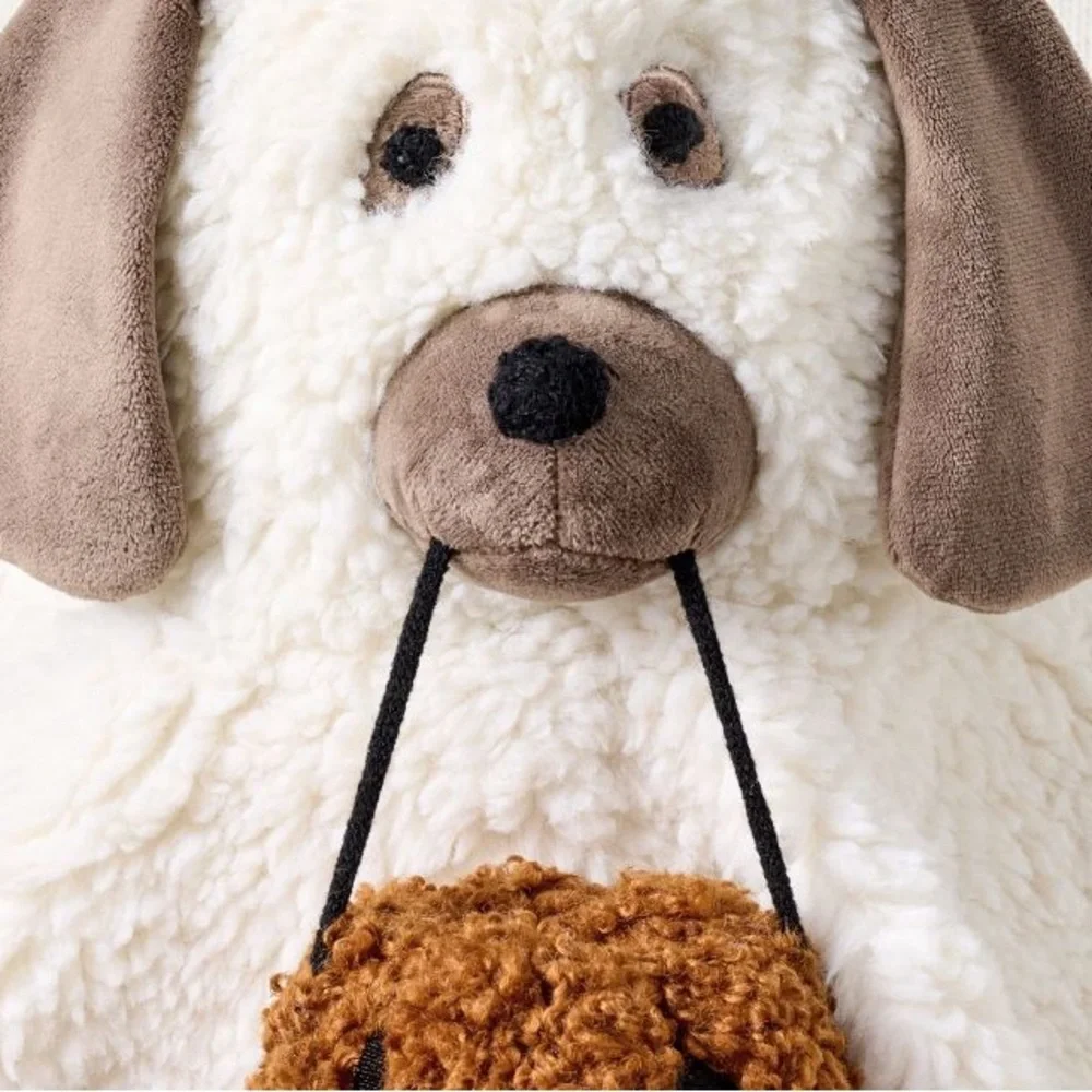 Pottery barn Doug the dog ghost pillow